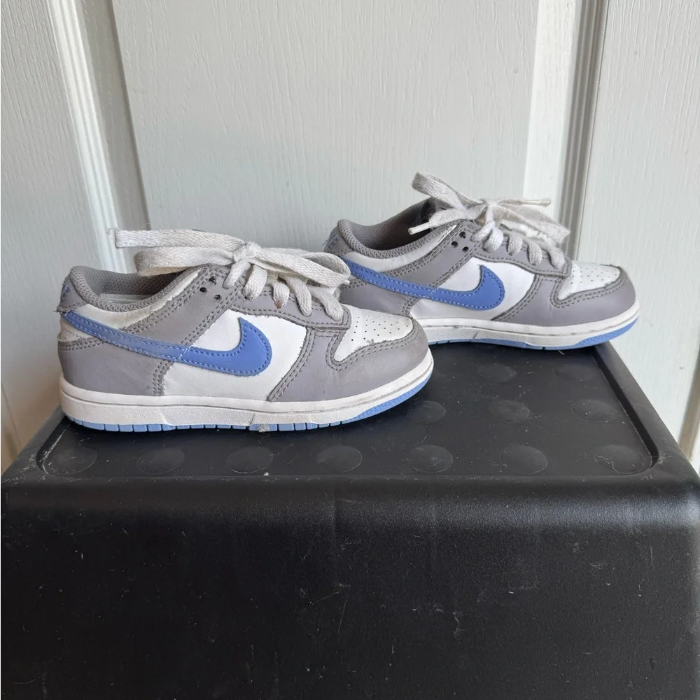Nike Dunk Low Athletic department Blue kids size 11c